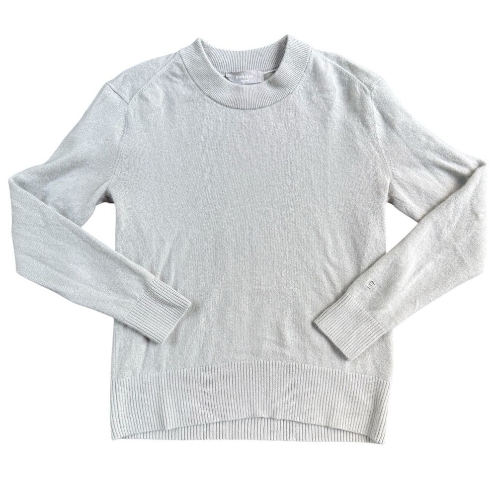2 for $20 😍 Everlane 100% Cashmere Sweater in Taupe-Stone – Size Small